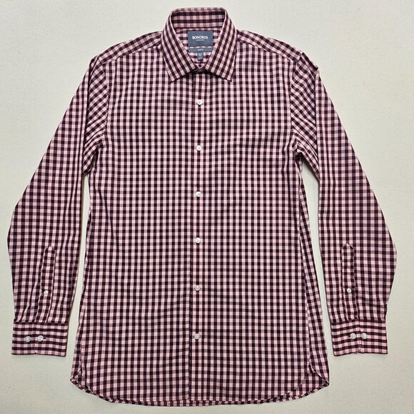 Bonobos Slim Fit Wrinkle Free Button Down 15.5 35 - Picture 2 of 6
